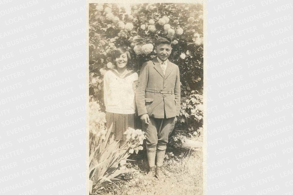 Lorne Shirinian's mother and uncle, Mariam and Ardeshes Mazmanian.
