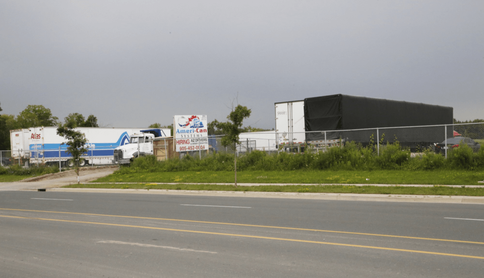 Town going to court in fight to close down Hornby truck terminal