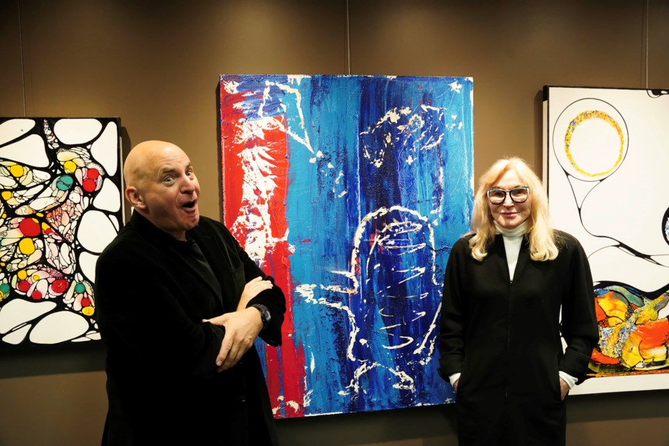 Mother and son explore art and AI in Halton Hills&nbsp;exhibit